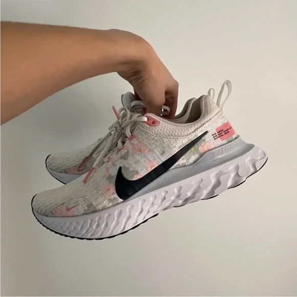 Nike Shoes Nike React Floral Watercolor Sneakers Size 85